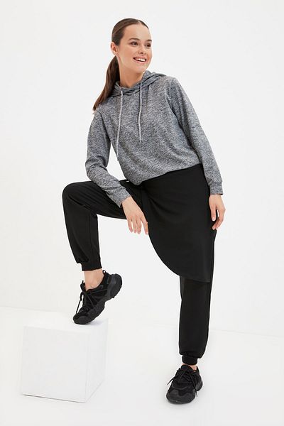 Trendyol Modest Sweatpants - Black - Joggers