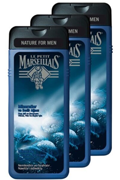 Le Petit Marseillais Shower Gel Men Mineralve Cedarwood 400 ml