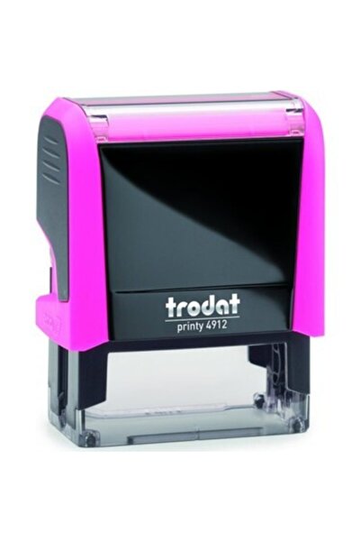 Trodat 4912 ختم لباد أزرق اللون الوردي النيون