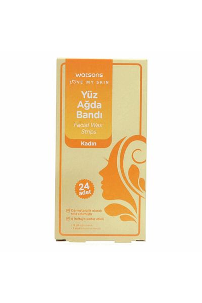 Watsons Women's Face Waxing Strip 24 Pieces