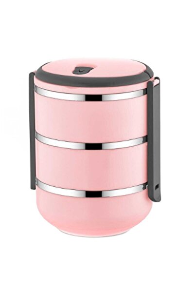 Genel Markalar Freshbox 3 Katlı Sızdırmaz Yemek Termosu Sefer Tası Saklama Ka...