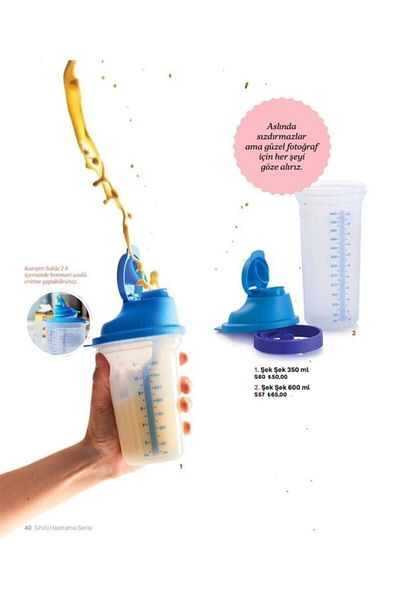 Tupperware Şekşek 600 Ml and 350 Ml - Set of 2