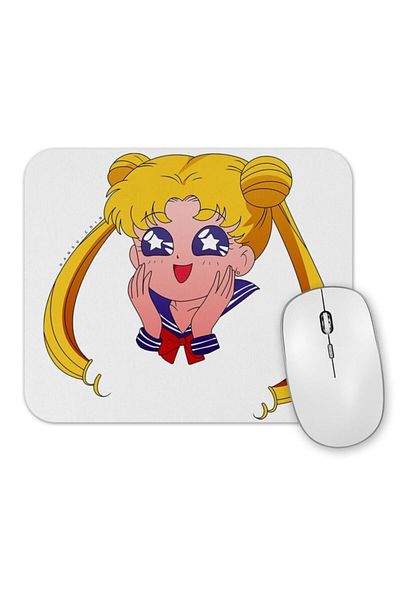 Baskı Dükkanı Άρθρα Sailor Moon Happy Διαφανές Mouse Pad