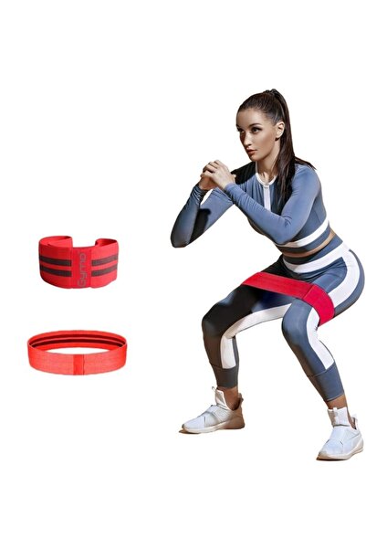 Gymo Hip Band Squat Exercise Hip Resistance Band Red Small
