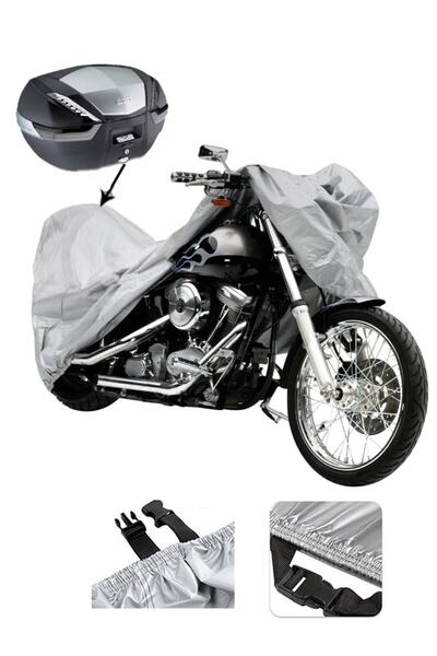 AutoEN Bisan Tornado Fkt 150 Tarpaulin Back Bag Compatible Motorcycle Tarpaulin