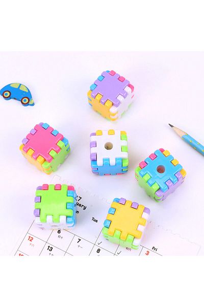 Taros Unıck Color Lego Pencil Sharpener