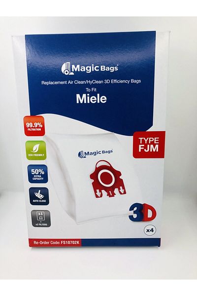 ÇARŞIEVGEREÇLERİ كيس غبار من نوع Hyclean 3D Fjm