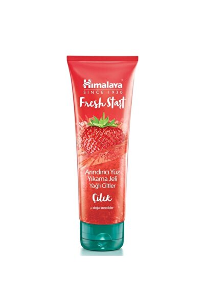 Himalaya Fresh Start Yağlı Ciltler Çilek Yüz Yıkama Jeli 50 ml