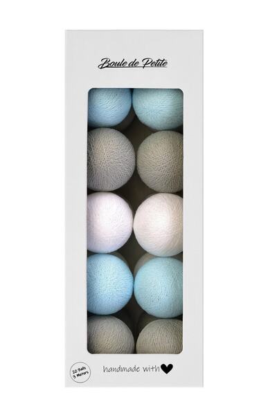 Genel Markalar Blue Gray Işıklı Top Aydınlatma
