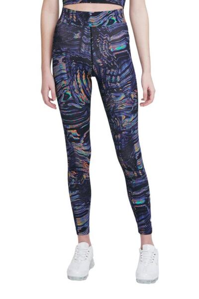 Nike Sportswear High-waisted Dance Dj4130-010 Kadın Tayt