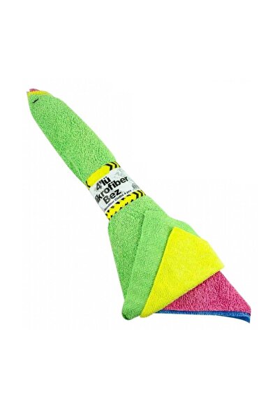 HERFİE Σετ πανιών καθαρισμού από μικροΐνες -30 Χ 30 εκ. Σετ των 4