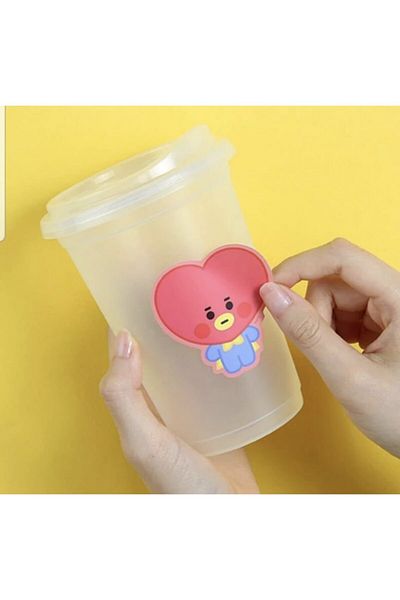 Kpop Dünyasi Bts Bt21 Member Sticker Tata