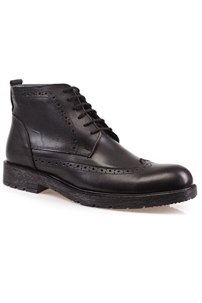 depderi Κλασικό μποτάκι από γνήσιο δέρμα και γούνα