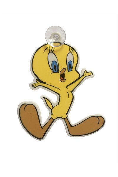 DMR Tweety Plexiglass Glass Ornament with Suction Cup