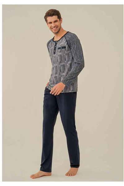 Feyza Ανδρικό κοστούμι πιτζάμα Oversize 4101