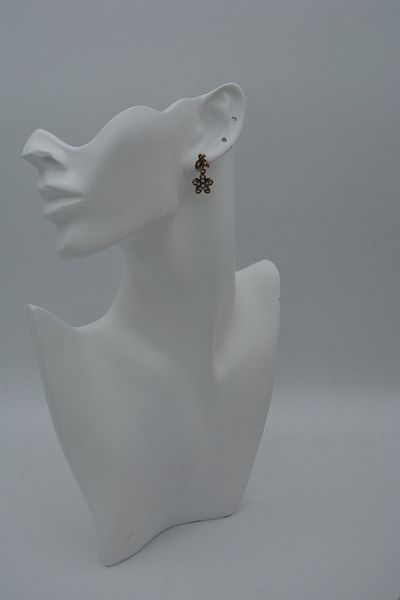 Stoneage Myosotis Flower Earrings