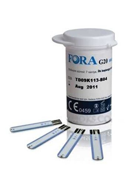 FORA G20 Şeker Ölçüm Stribi 50 Adet