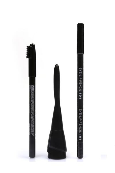 SHUSHU قلم حواجب ديبلنر (أسود)