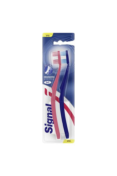 Signal Ergonomic 1+1 Toothbrush