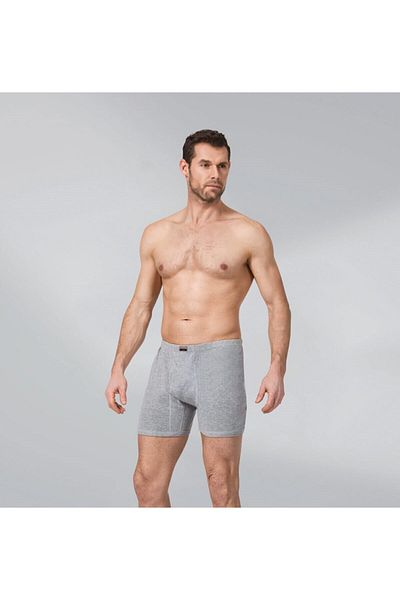 Namaldı Ανδρικά εσώρουχα μπόξερ Argentina 3 τεμαχίων Ribana Fabric Grey 3 Pack 106