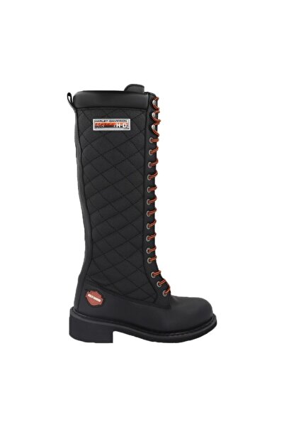 Harley Davidson Rem Black Yağlı Deri Kauçuk