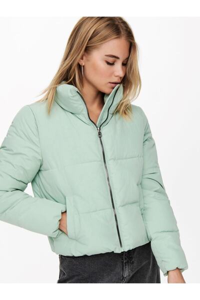 ONLY Γυναικείο παλτό Frosty Green