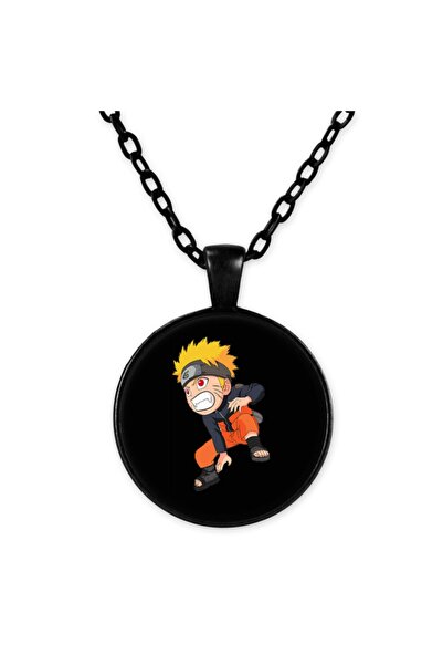 astak ناروتو سلسلة سوداء قلادة Bll371