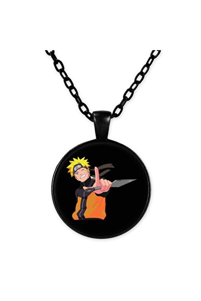 astak ناروتو سلسلة سوداء قلادة Bll369
