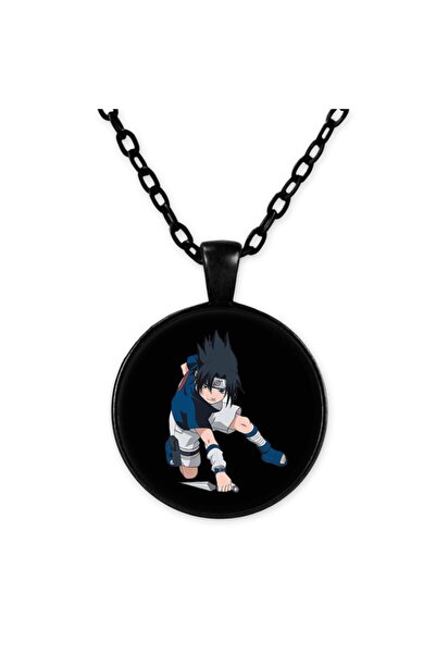 astak ساسكي ناروتو قلادة سلسلة سوداء Bll439