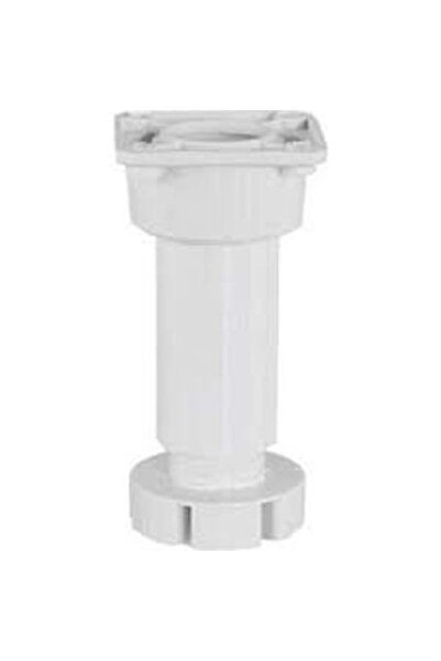 Generic Brand Base Leg White [10-15 Cm Adjustable] [4 Pieces]