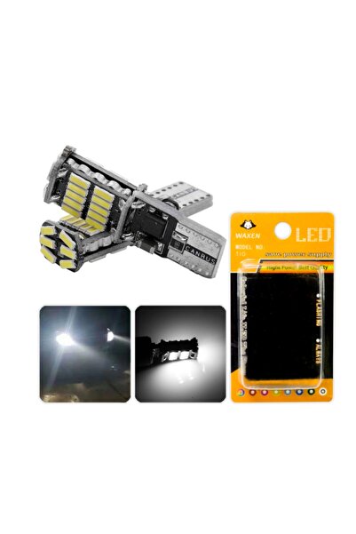 Waxen T10 Park Ampulü 26 Led Canbus Dipsiz W5w 194 6500k Beyaz Güçlü Işık