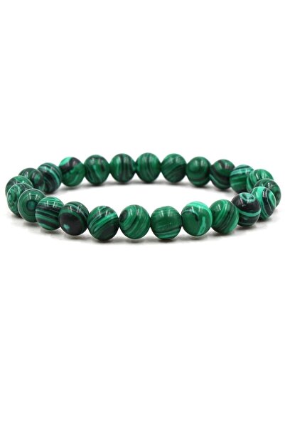 Kusakli Yeşil Doğaltaş Çakra Bileklik