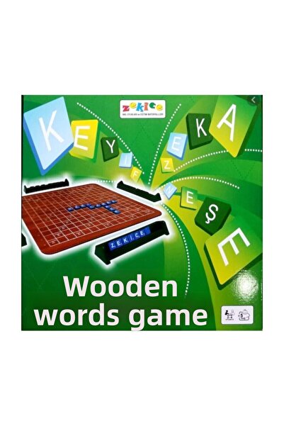 MAGİCAL STORY Mind Games And Educational Materials Wooden Word Game