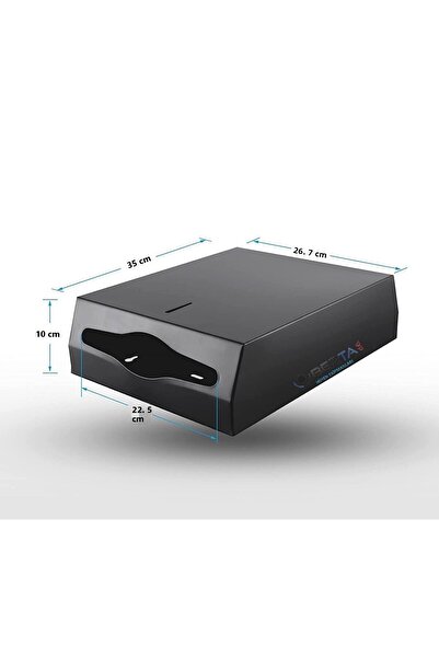 Berta Hijyen موزع المناشف الورقية الأسود 400 قطعة - حامل المناشف الورقية Z Fo...