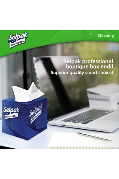 Selpak Professional Boutique Box Wipes 48 Pieces 20 Pieces 1 Box