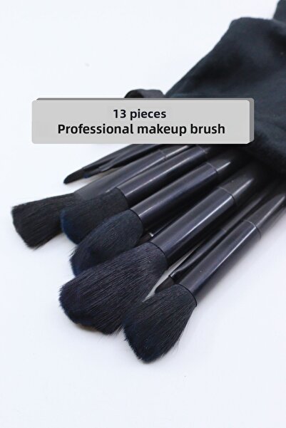 MUJGAN Special Black Brush Set - Fix 13 Pieces