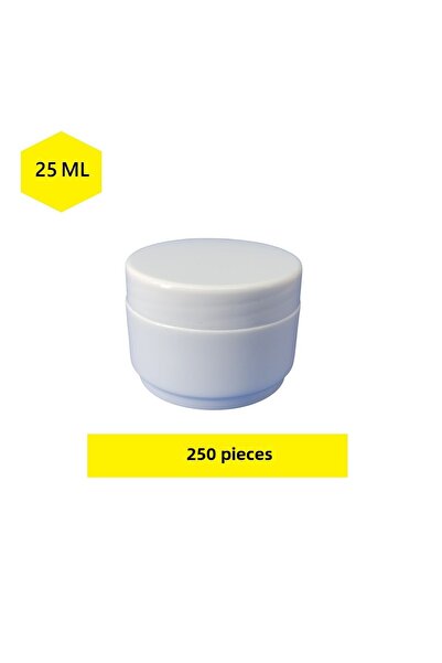 demethome 25 ml Mini cutie goală pentru pomadă-crem-cosmetice 25 cc Borcan de cremă din plastic 1-250 buc Opcțional