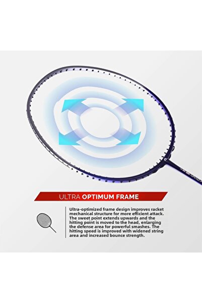 Apacs Nano Fusion Speed 722 Unstrung Badminton Racket | 76g | Ultra Light | Graphite | Full Cover