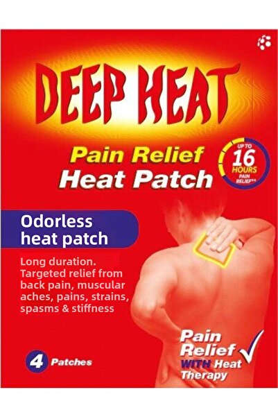 Mentholatum رقعة حرارية عميقة 4 قطع