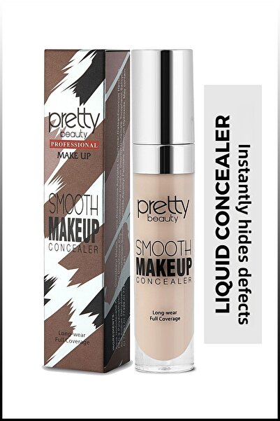 Pretty Beauty No2 Nera كلاسي كونسيلر سائل للعين مع فرشاة، متوسط ​​الرقم: 2