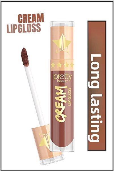 Pretty Beauty ملمع الشفاه الكريمي وأحمر الشفاه السائل طويل الأمد