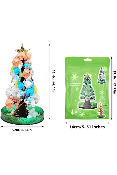 Busstier Magic Tree - Educational and Fun Crystal Tree Growing Set for Kids and Adults