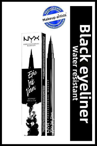 NYX Professional Makeup Epic Ink Black Eyeliner
