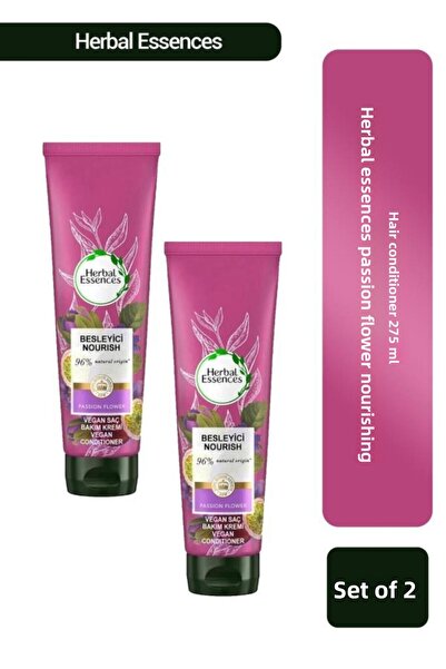 Herbal Essences بلسم مغذي بزهرة العاطفة 275 مل ×2