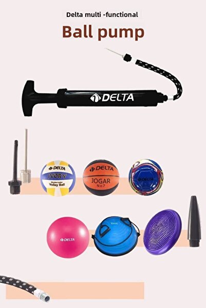 Delta Estilo Size 4 Hand Stitched Futsal Ball Indoor Football Ball + Multifunctional Ball Pump Set