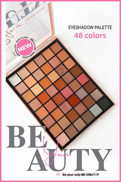 Nera Classy باليت ظلال عيون كبيرة الحجم من بريتي بيوتي بي يور أوتي مكونة من 4...