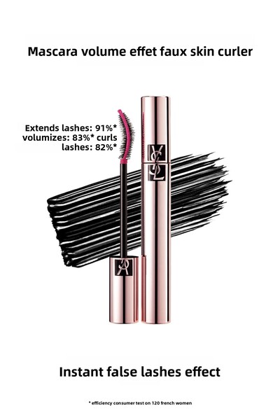 Yves Saint Laurent Mascara Volume Effet Faux Cils The Curler Hybrid Brush Mas...