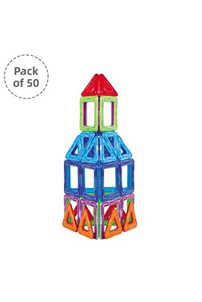 Magformers Set de bază Mıknatıslı - 50 Parça