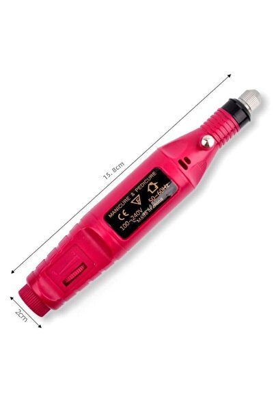 teknotrust مانيكير باديكير مبرد أظافر العناية باليدين جهاز تزيين أداة مبرد أظ...