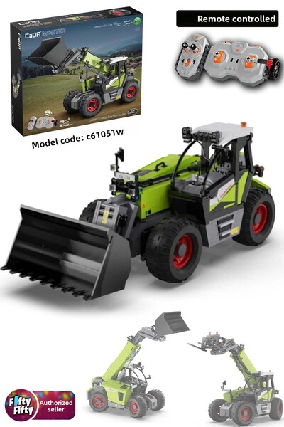 Vagonlife Cada Telehandler -C61051W (1469 Pieces) Remote Control Toy Construction Set